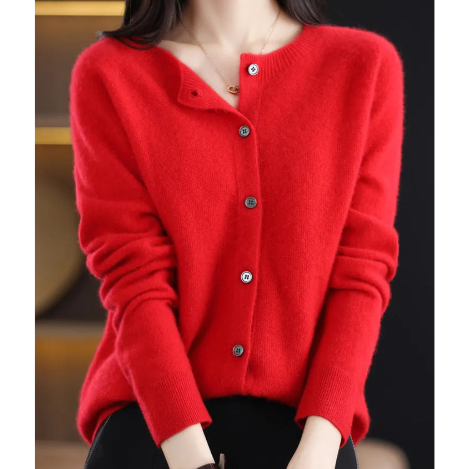 Aubry – Kuschelige, weiche Strickjacke