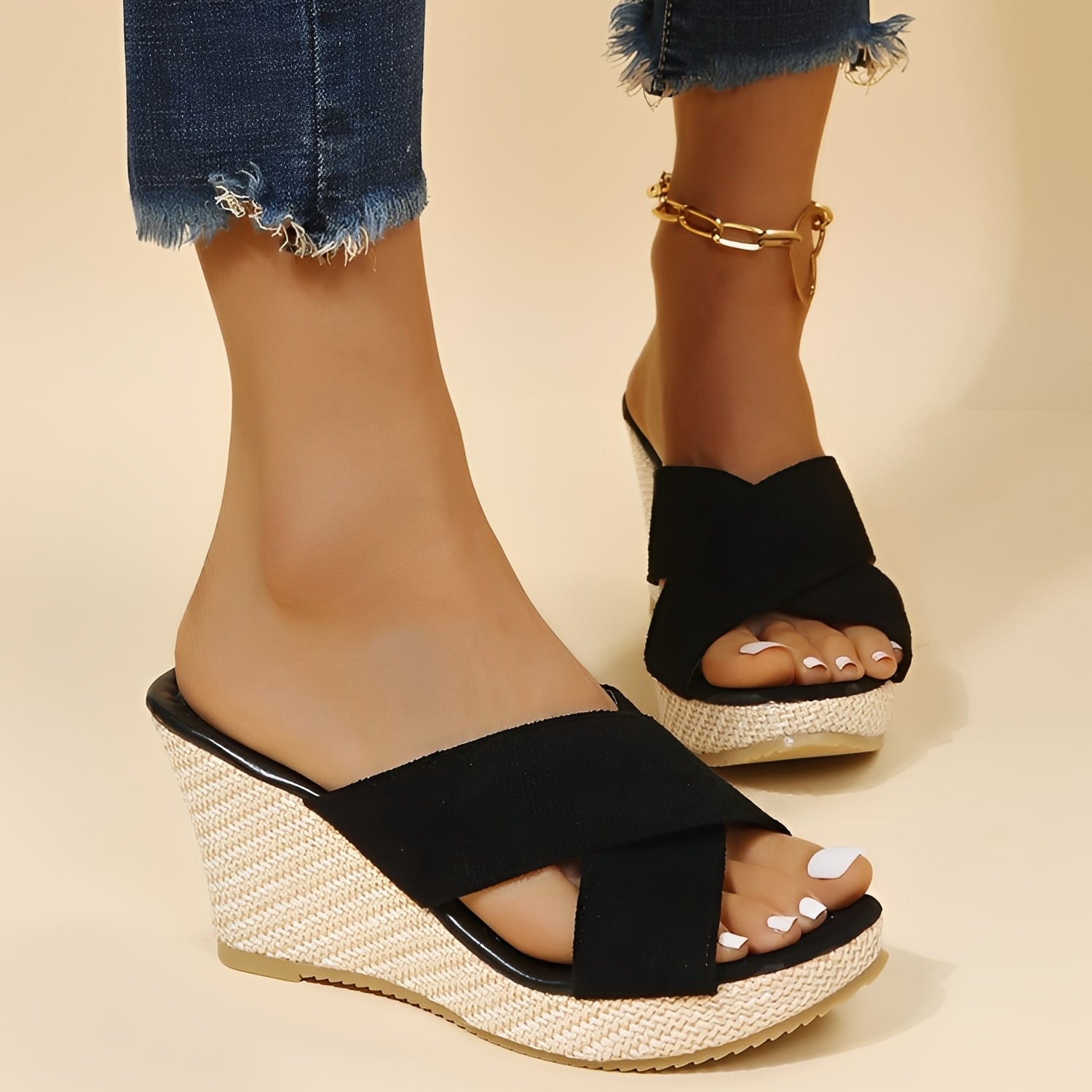 Julie - Elegante und bequeme Keilsandalen für Frauen