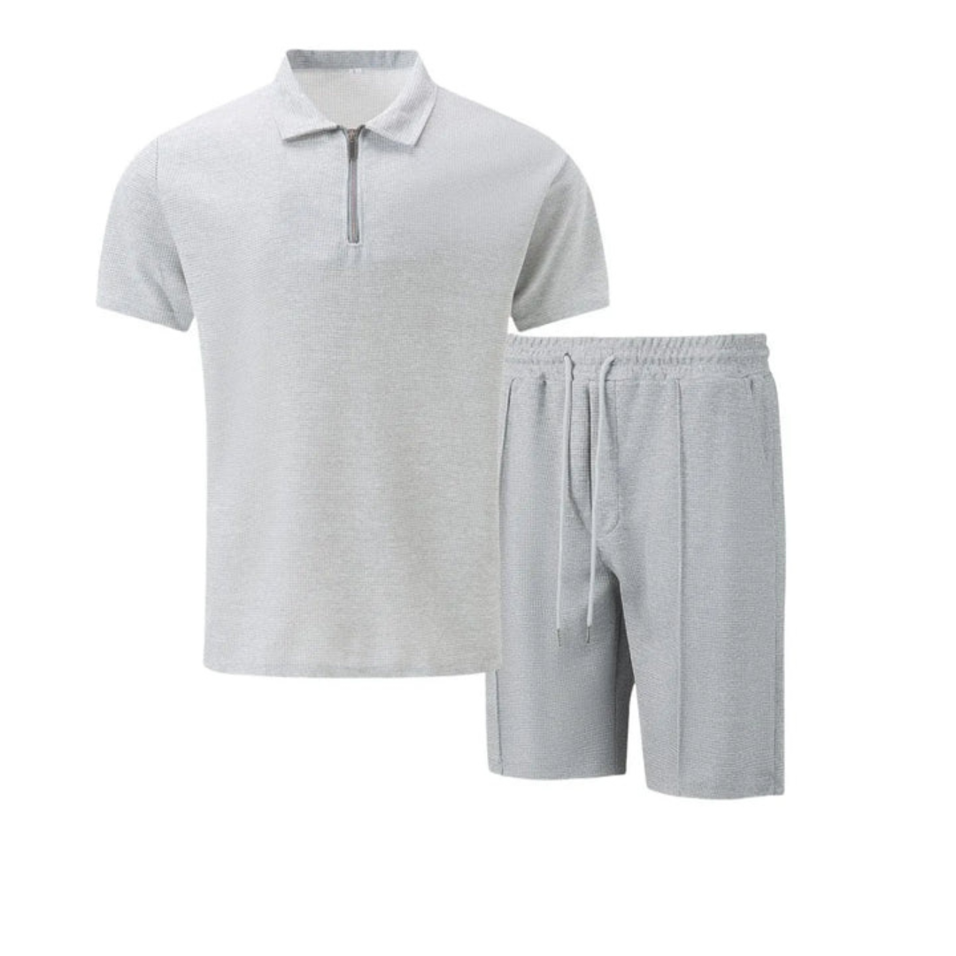Zephyr - Herren Baumwolle Ko-ord Set im lockeren Stil