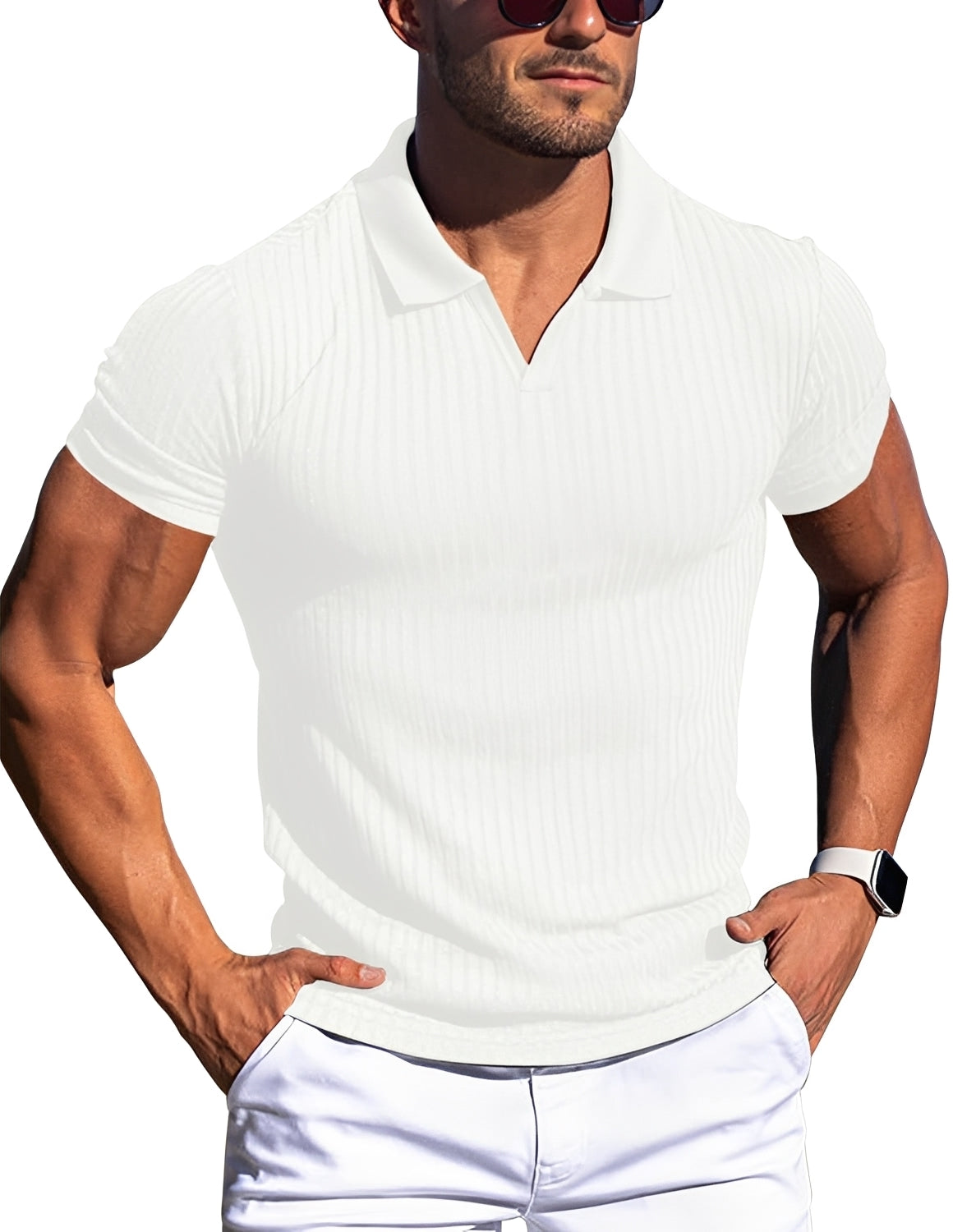 Zack - Angenehmes Slim-Fit-Poloshirt für Herren