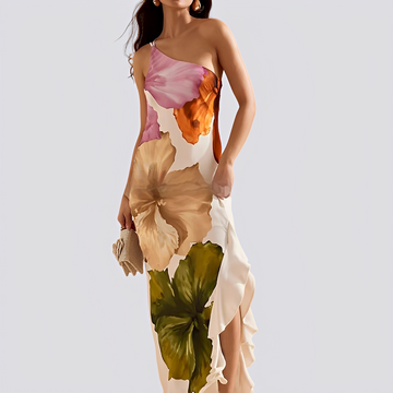Dorothy - Elegantes Maxikleid mit floralem Muster für Damen