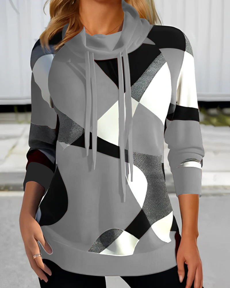 Gabrielle - Bequemer Damen-Hoodie mit Farbgestaltung