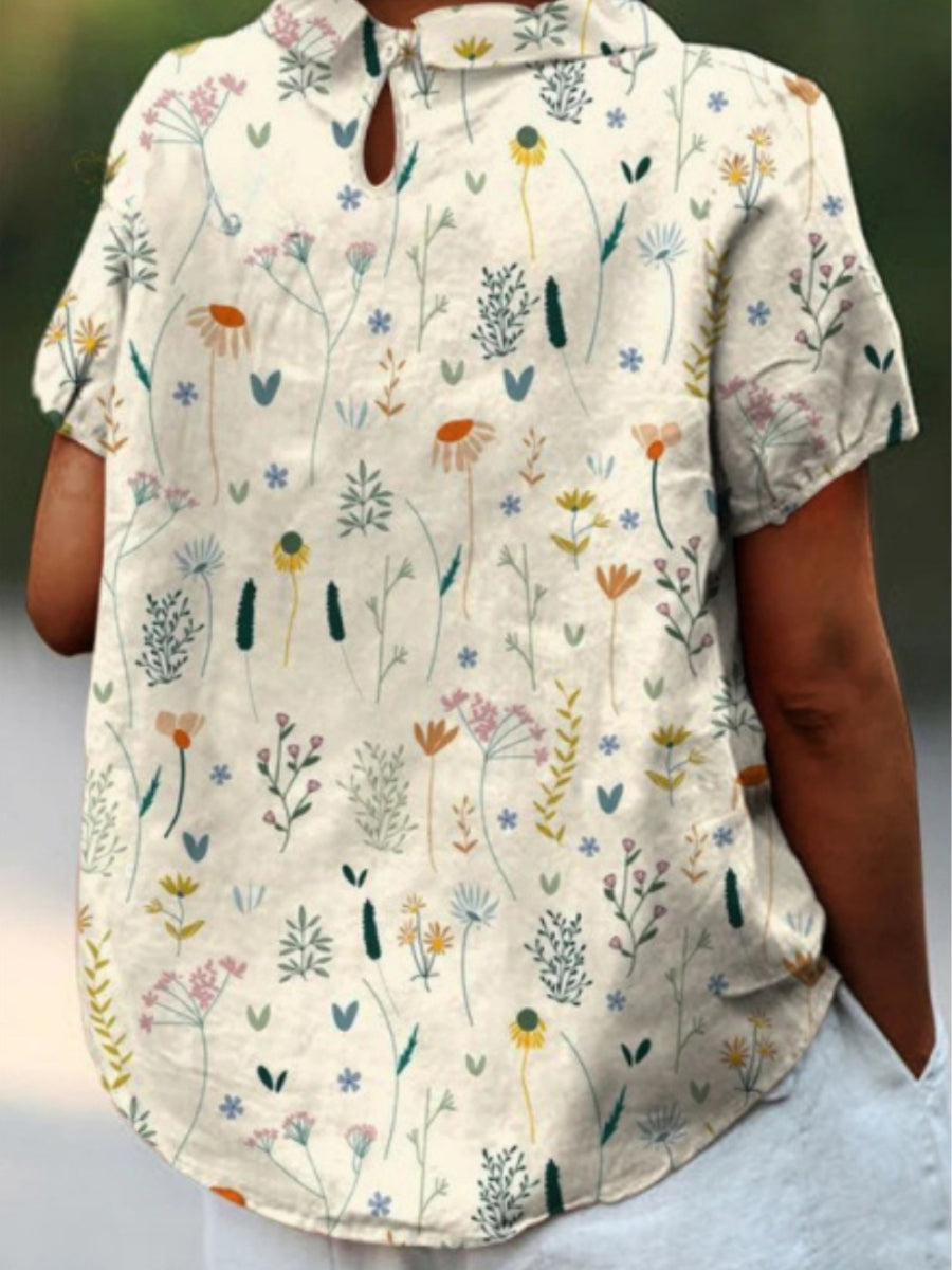 Raelyn - Bluse mit wilden Blumen