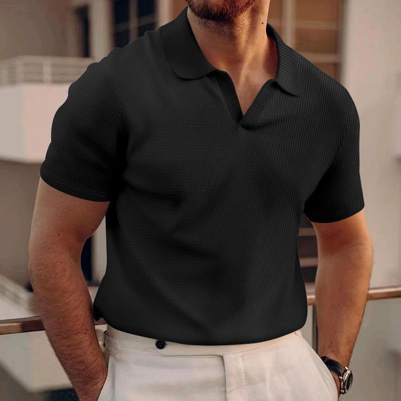 Ollie - Lässiges gepunktetes Polo für Männer
