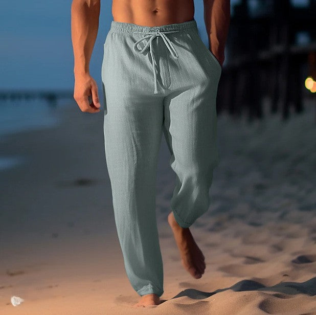Matthew - trendige Herren-Leinenhose
