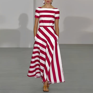 Rebecca - Elegantes Maxikleid in A-Linie für Damen