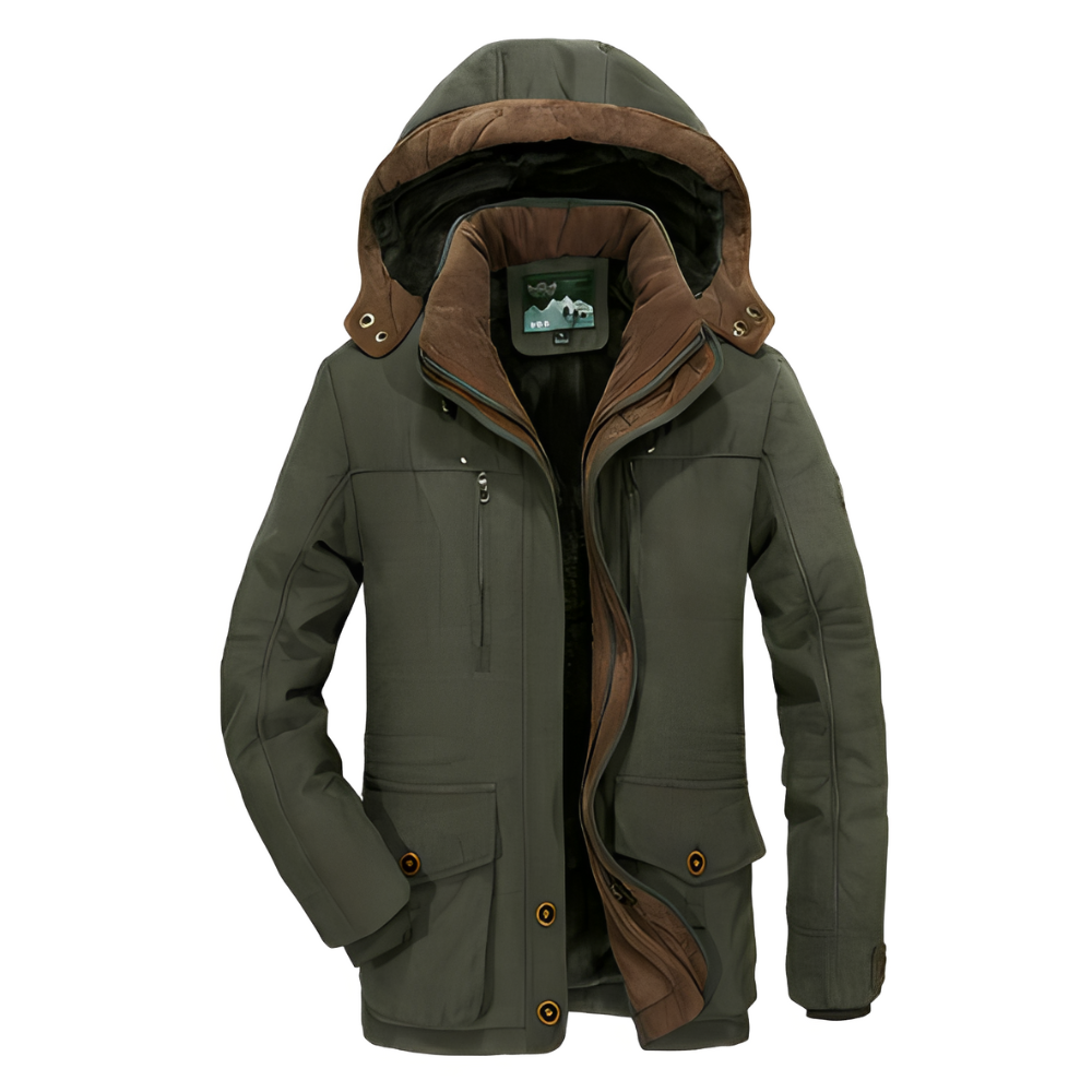 Harold - Winterjacke für Herren mit abnehmbarer Kapuze