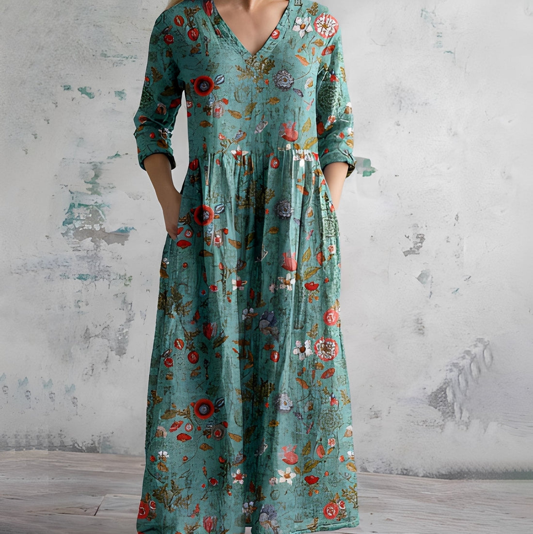 Tiffany - Elegantes Damenkleid mit Print