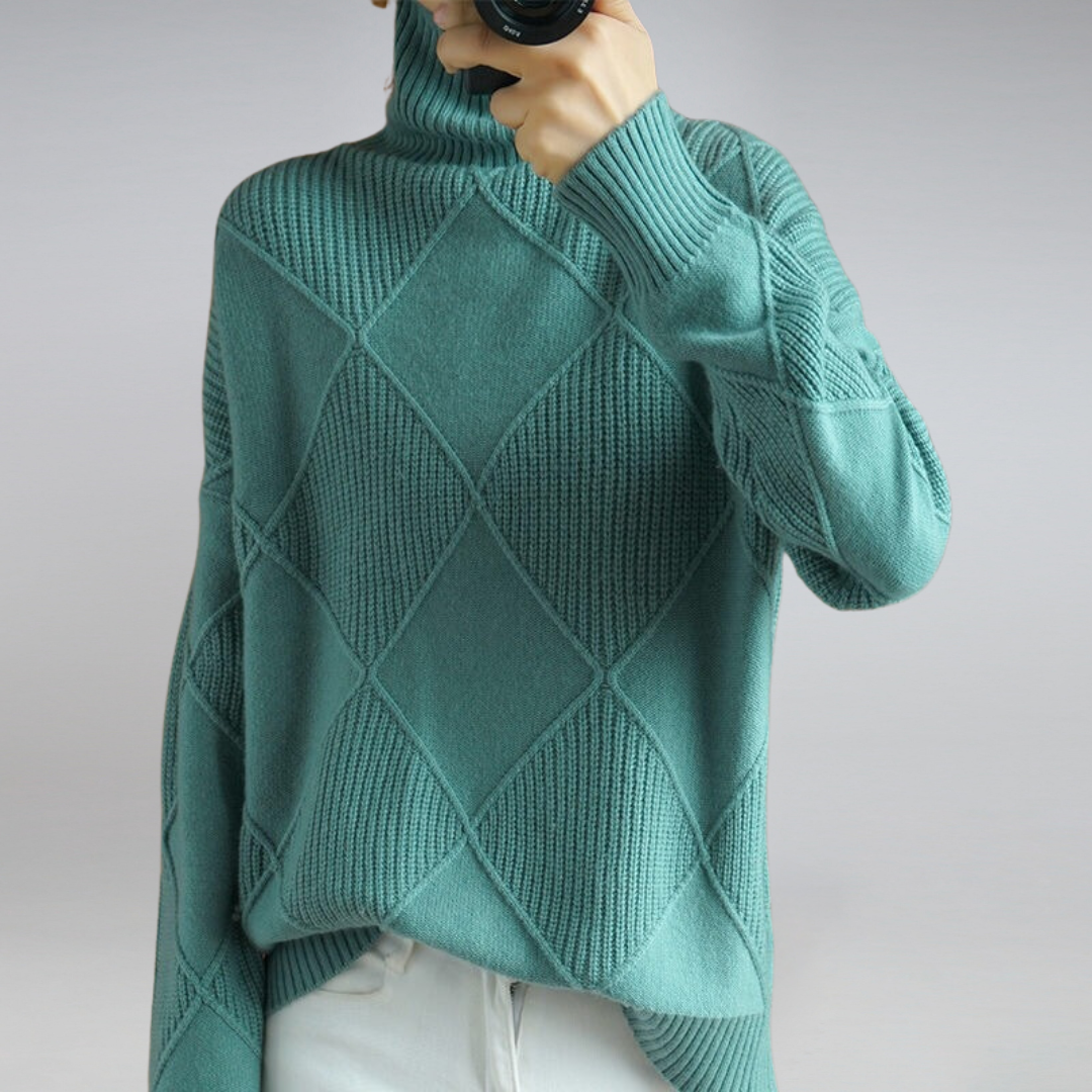 Camille – Damen-Rollkragenpullover