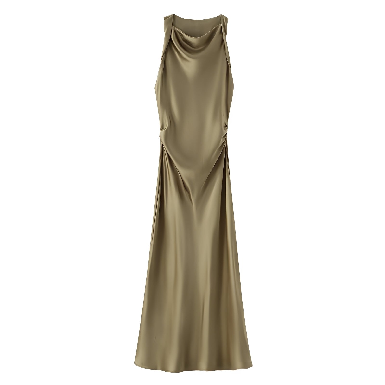 Veronica - Stilvolles Neckholder-Midikleid für Damen