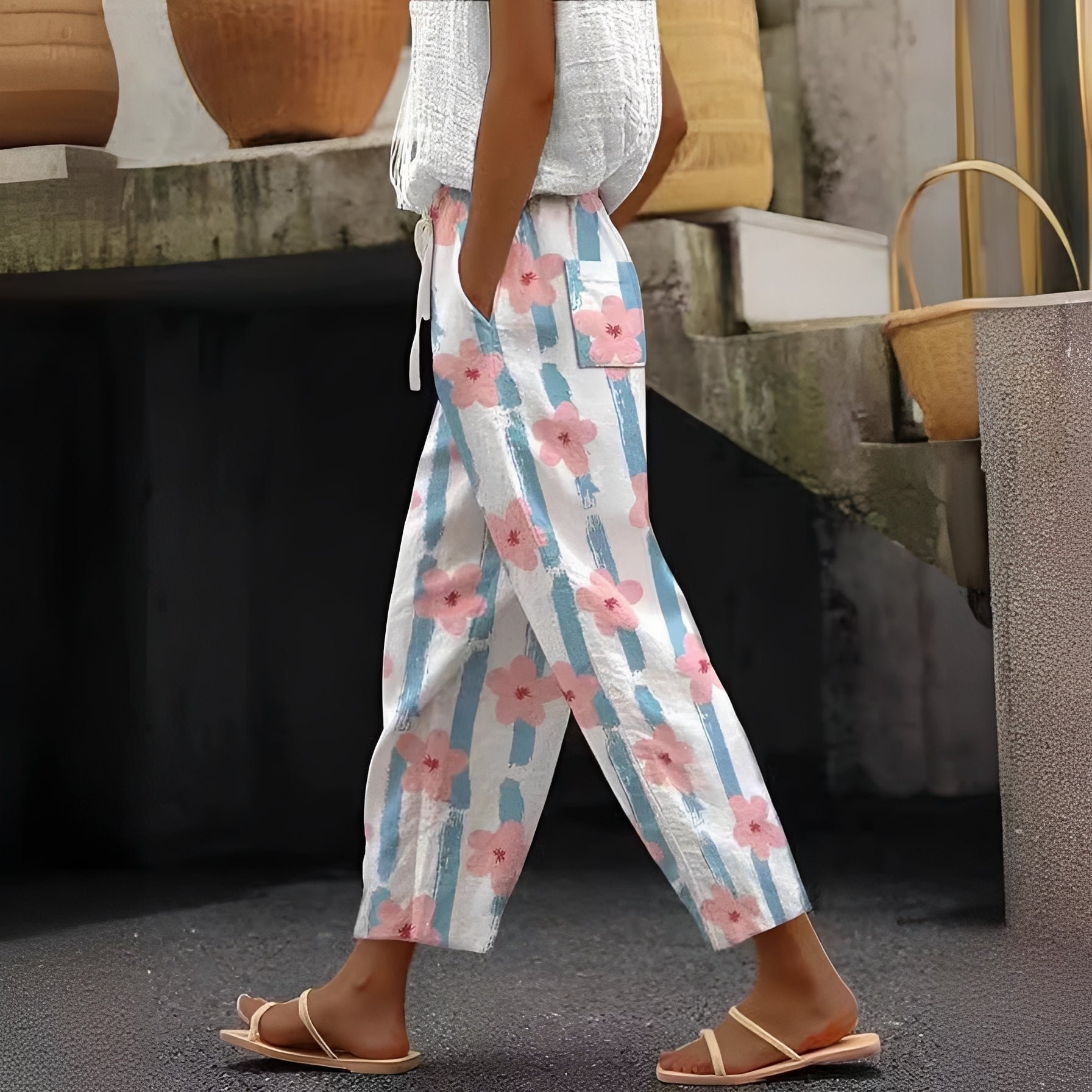 Betty - Elegante Damenhose mit Taschen