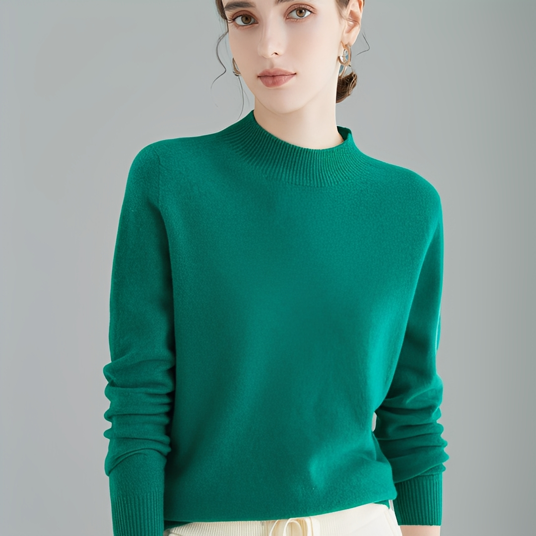 Chrystellene – Komfortabler Damen-Rollkragenpullover