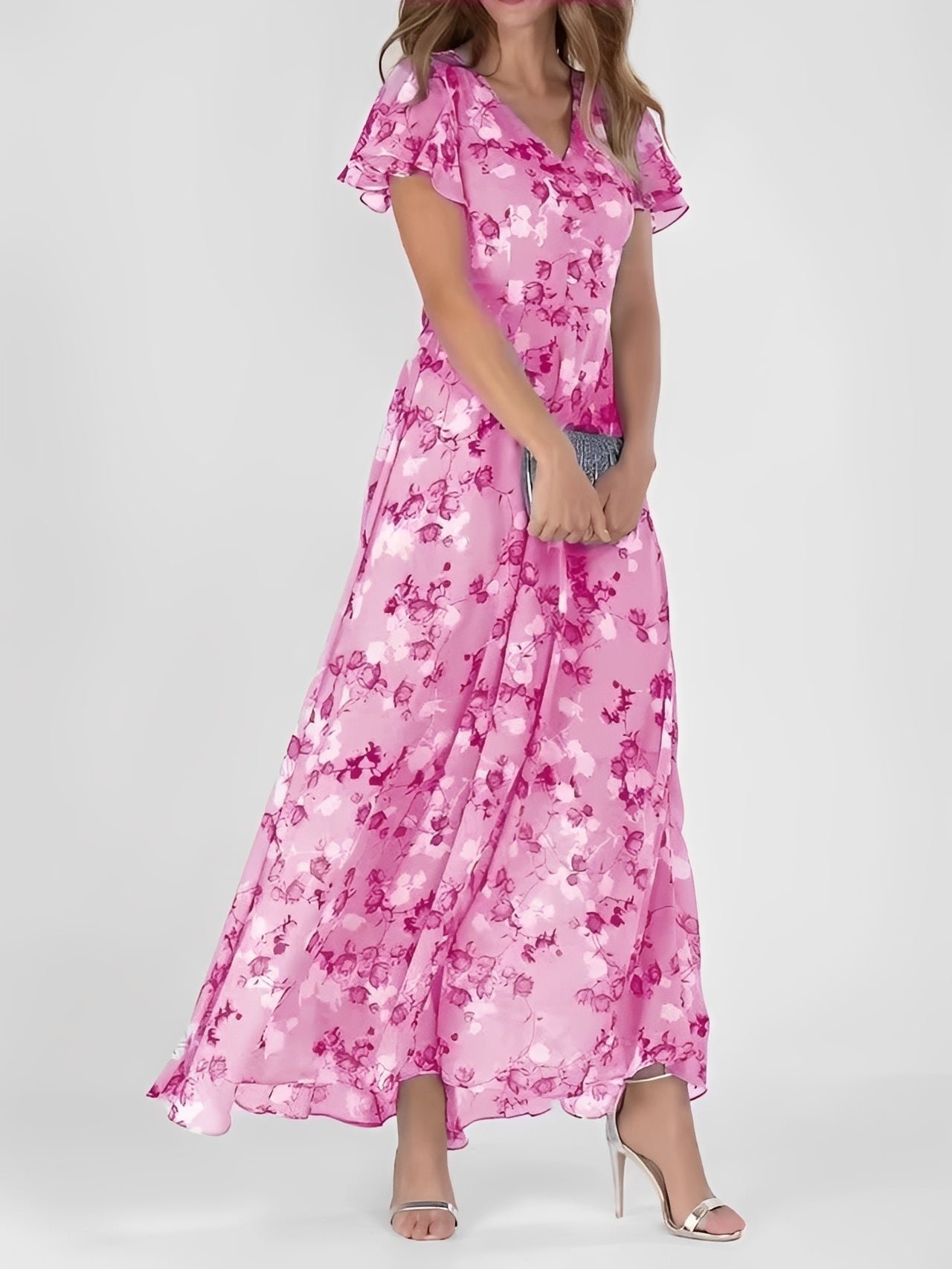 Eliza - Komfortables Damenkleid mit Blumenmuster