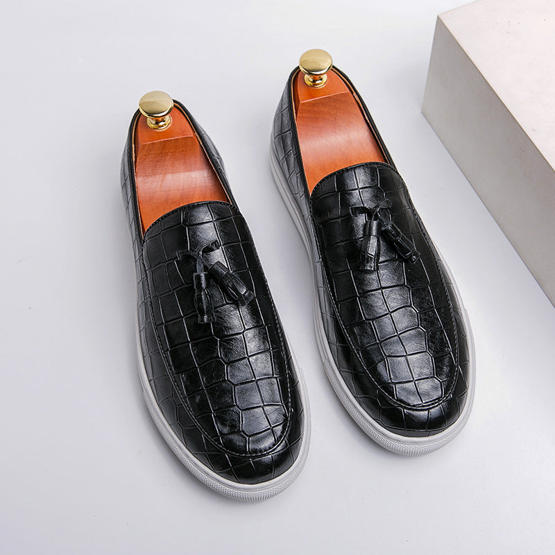 Steven - Modische Leder-Slipper für Männer