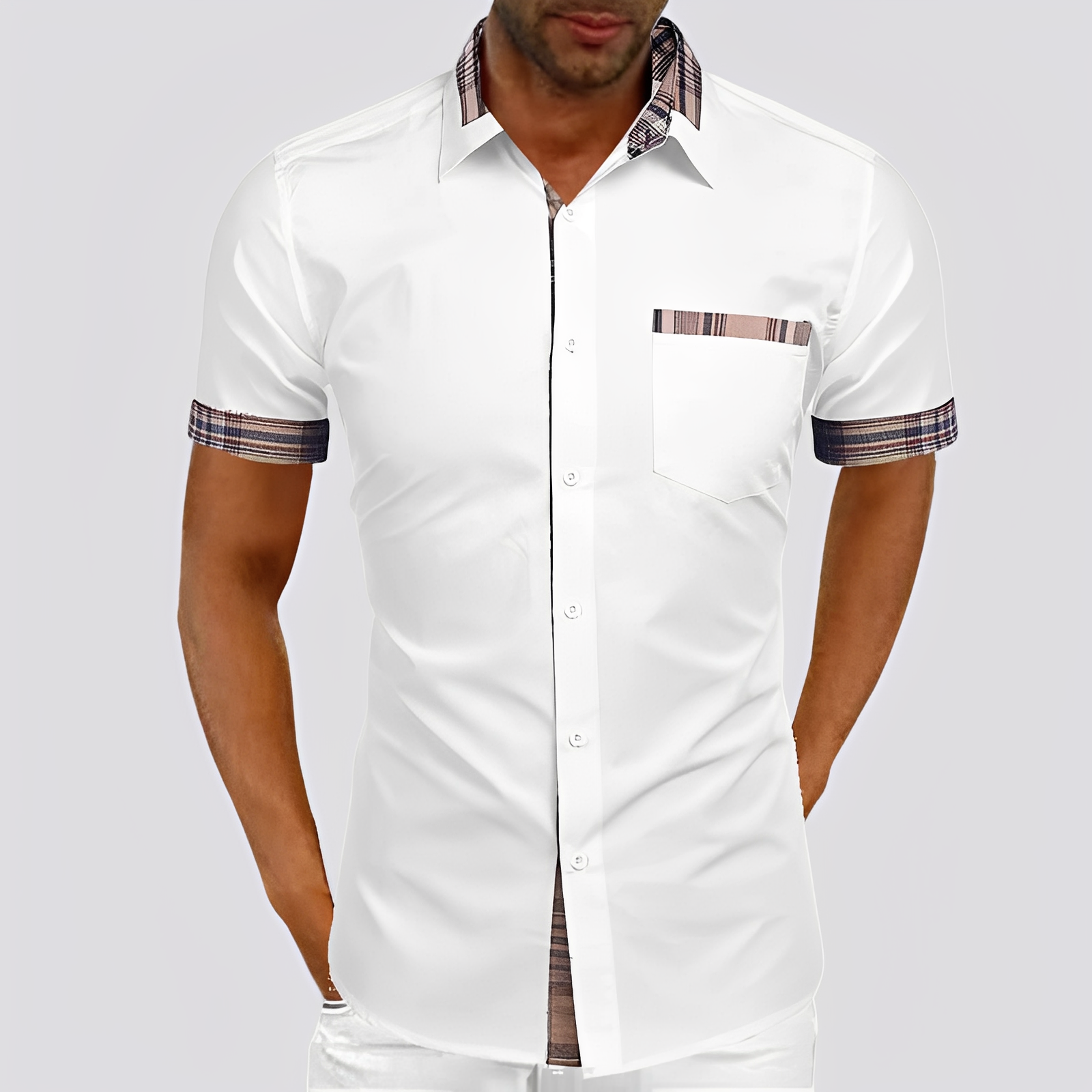 Matt - Elegantes Herren-Kurzarmhemd