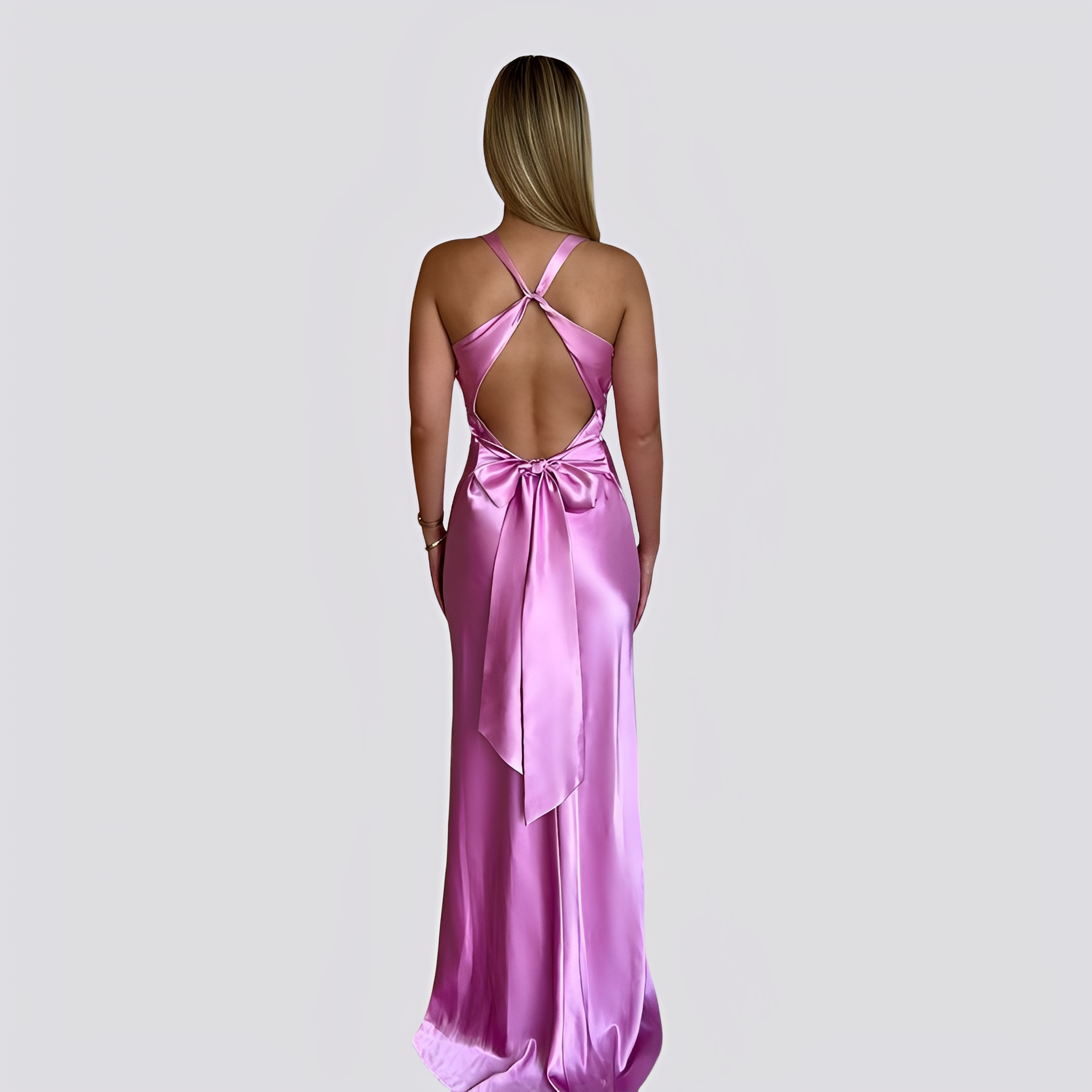 Caroline - Stilvolles Maxikleid mit V-Ausschnitt für Damen