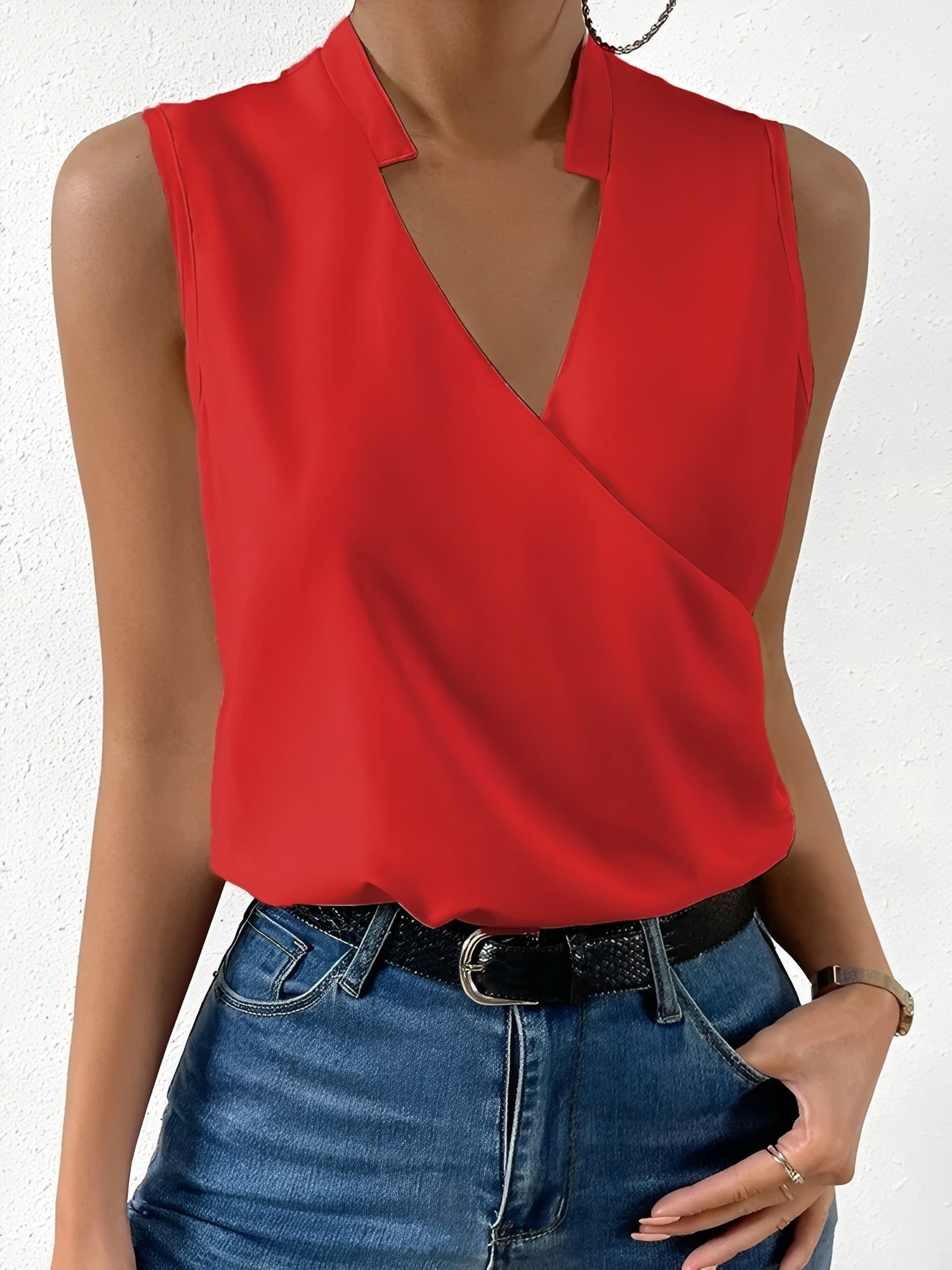 Marie - Modische ärmellose Bluse für Damen