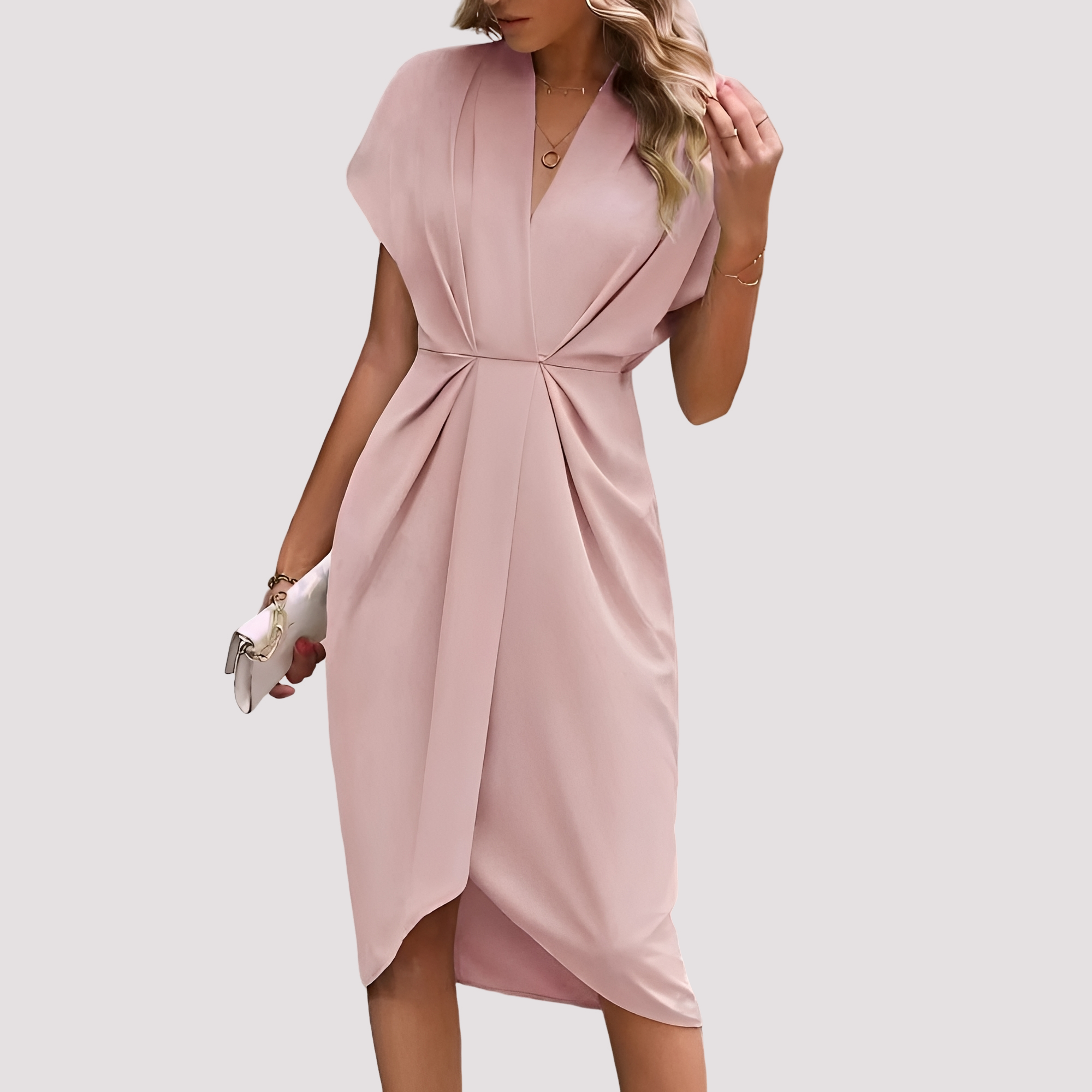 Gwen - Schickes Midikleid mit Schlitz