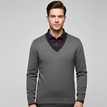 Elezer - Warmer und stilvoller Pullover für Herren