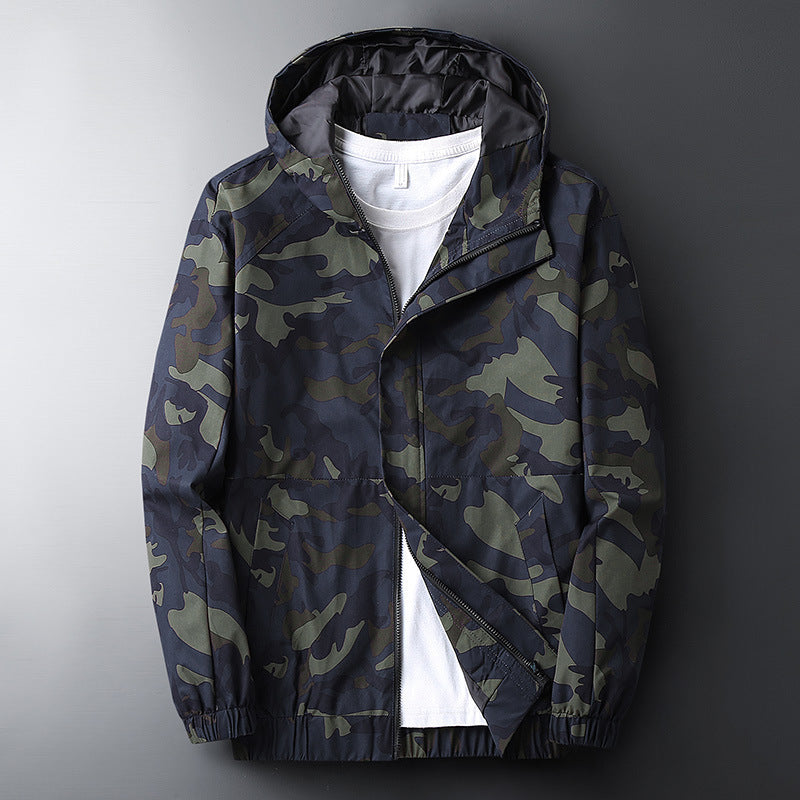 Edgar - Herren-Camouflagejacke mit Kapuze im taktischen Look