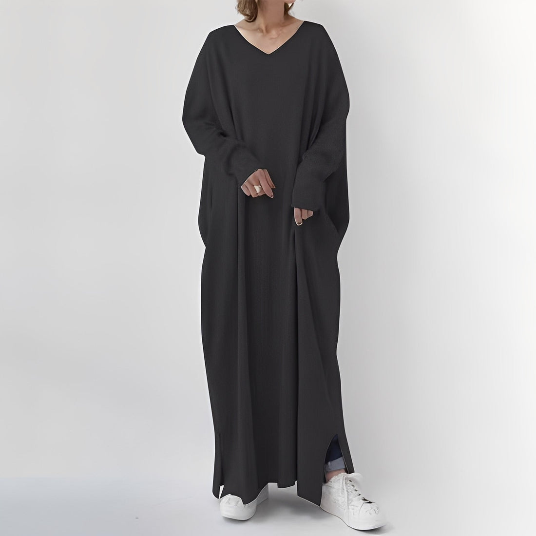 Georgine - Stylisches Damenkleid mit langen Ärmeln