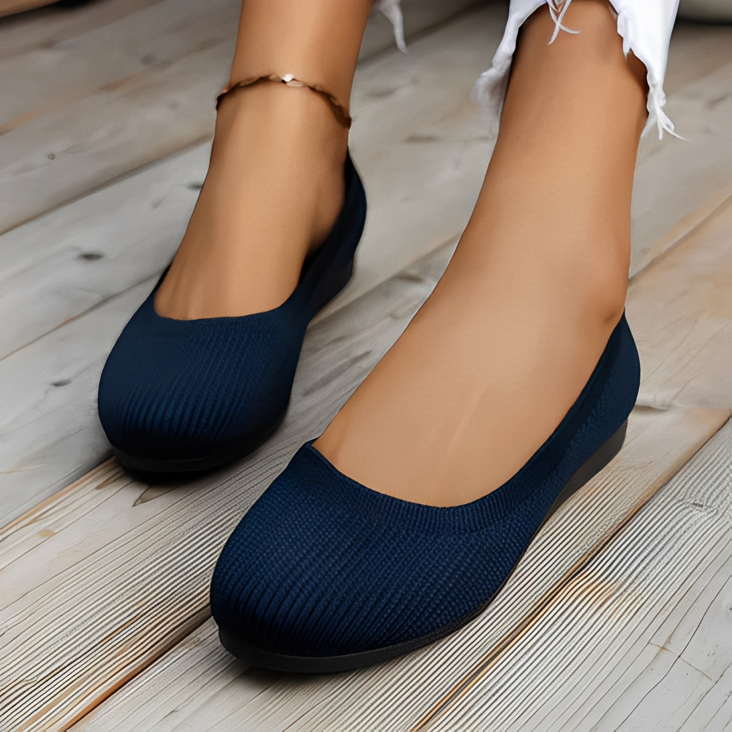 Karryle - Komfortable Damenschuhe mit runder Spitze
