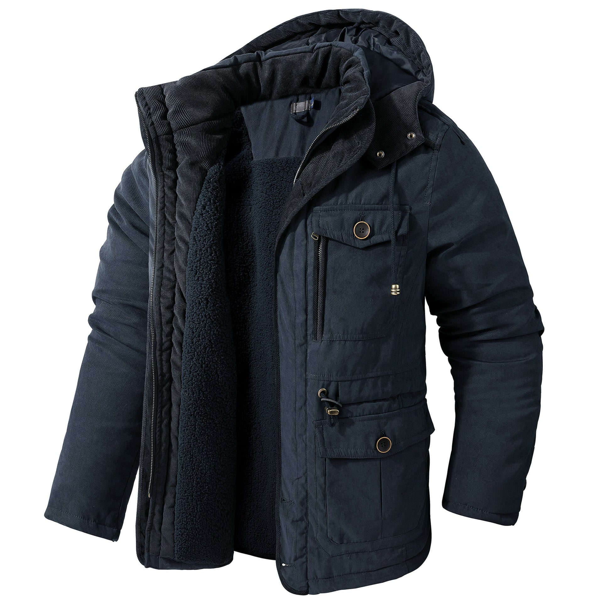 Kash - Modische Herren-Thermojacke mit Fleece-Futter