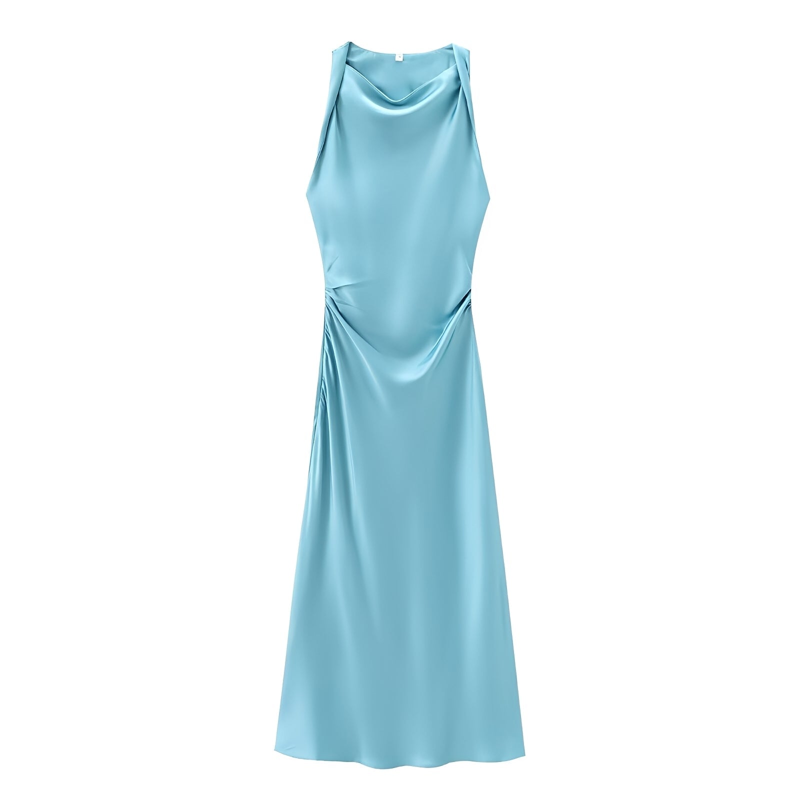 Veronica - Stilvolles Neckholder-Midikleid für Damen