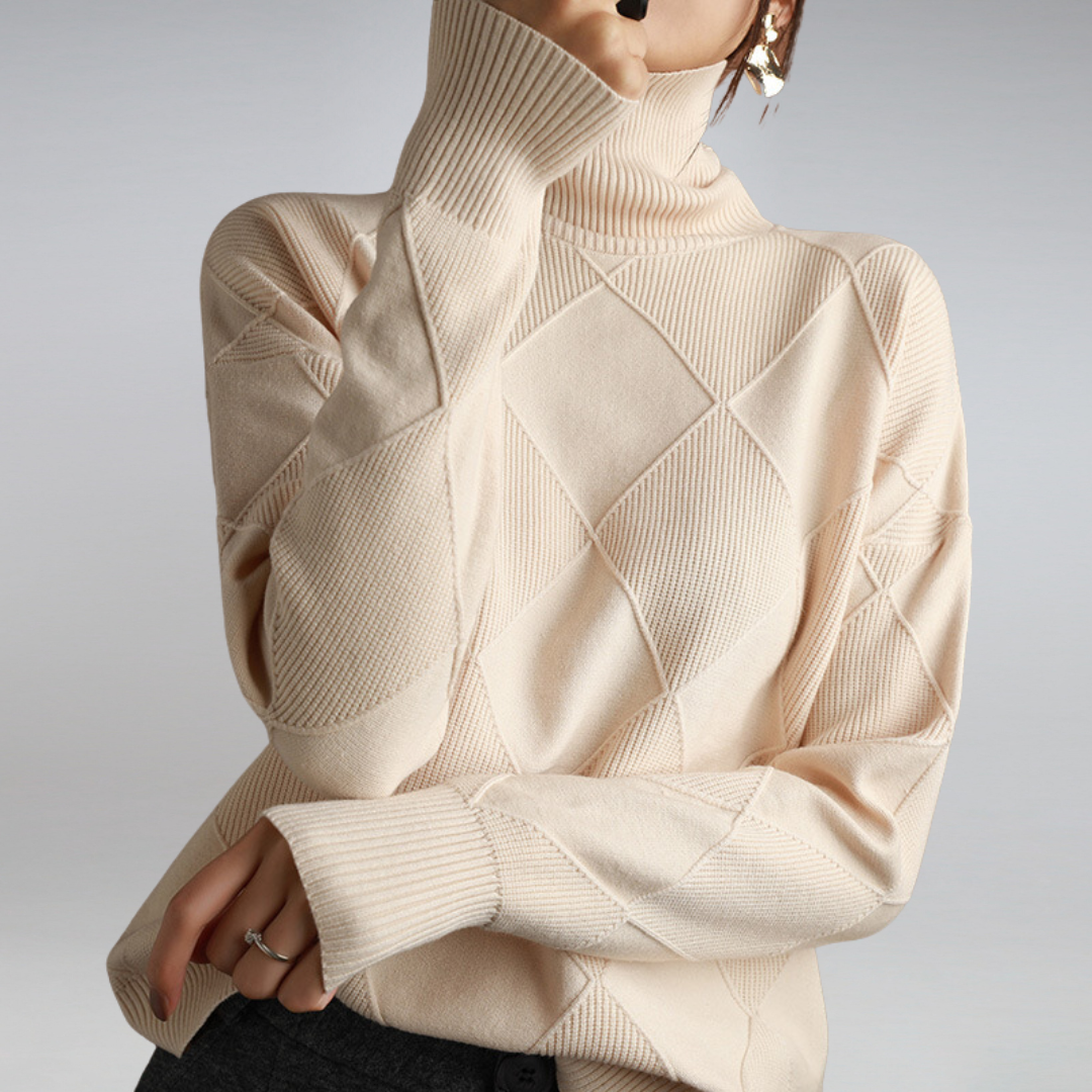 Camille – Damen-Rollkragenpullover