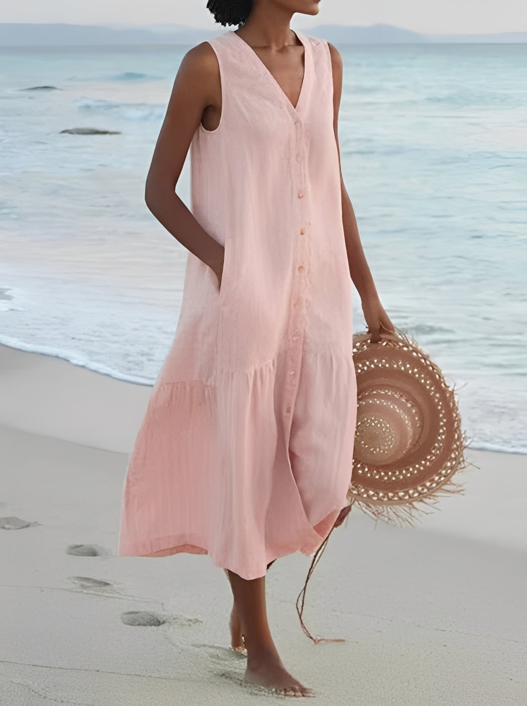 Jamie - Bequemes, lockeres Damenkleid