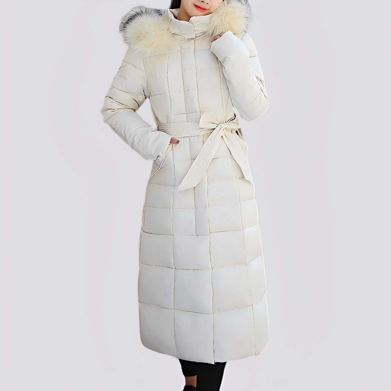 Beatrice - Elegante, warm gefütterte Damen-Parka-Jacke