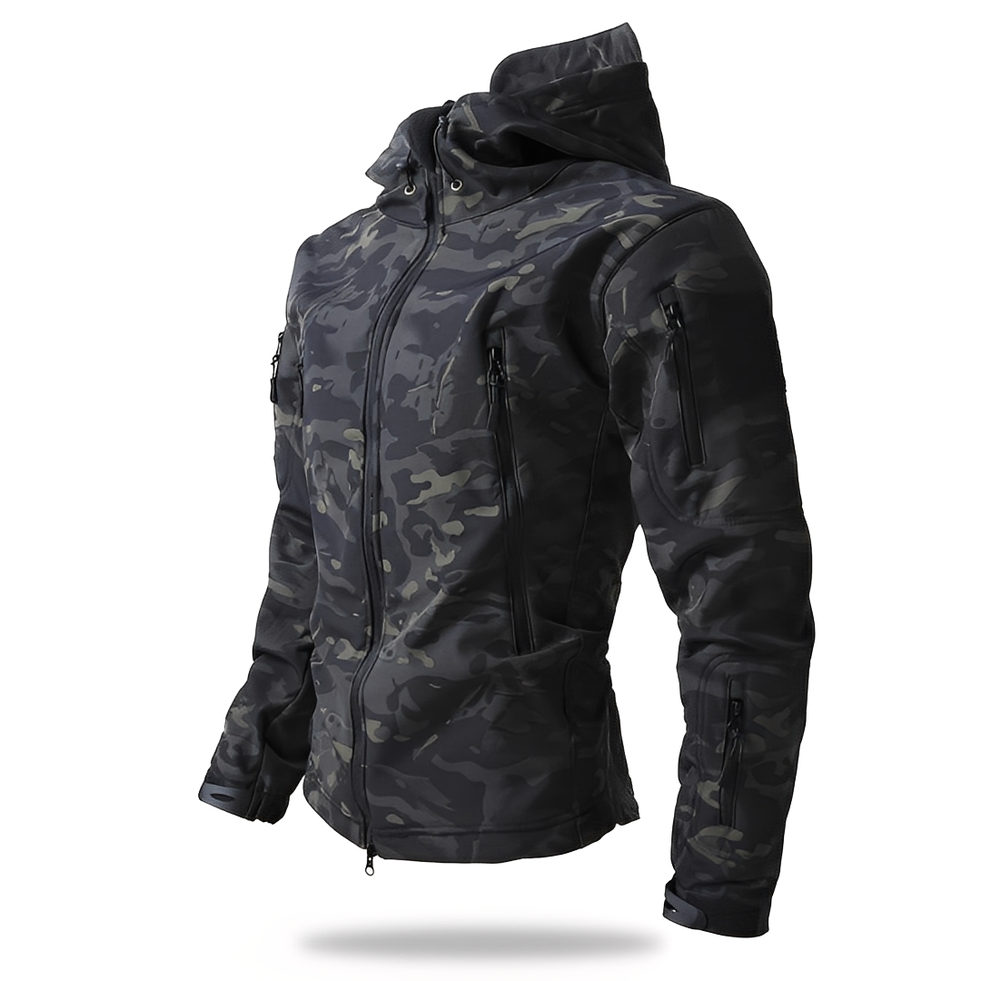 Chrisente - Angenehme und wasserdichte Herrenwinterjacke