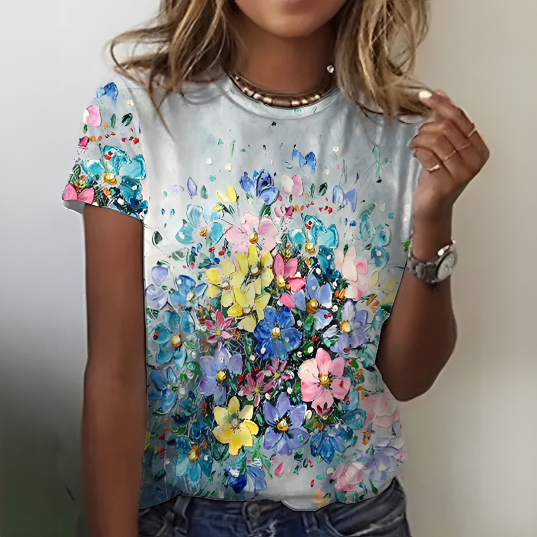 Parla - Elegantes Damen-T-Shirt für die Sommersaison