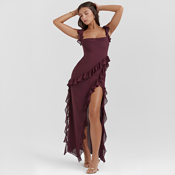 Wilfemae - Stilvolles langes Damenkleid