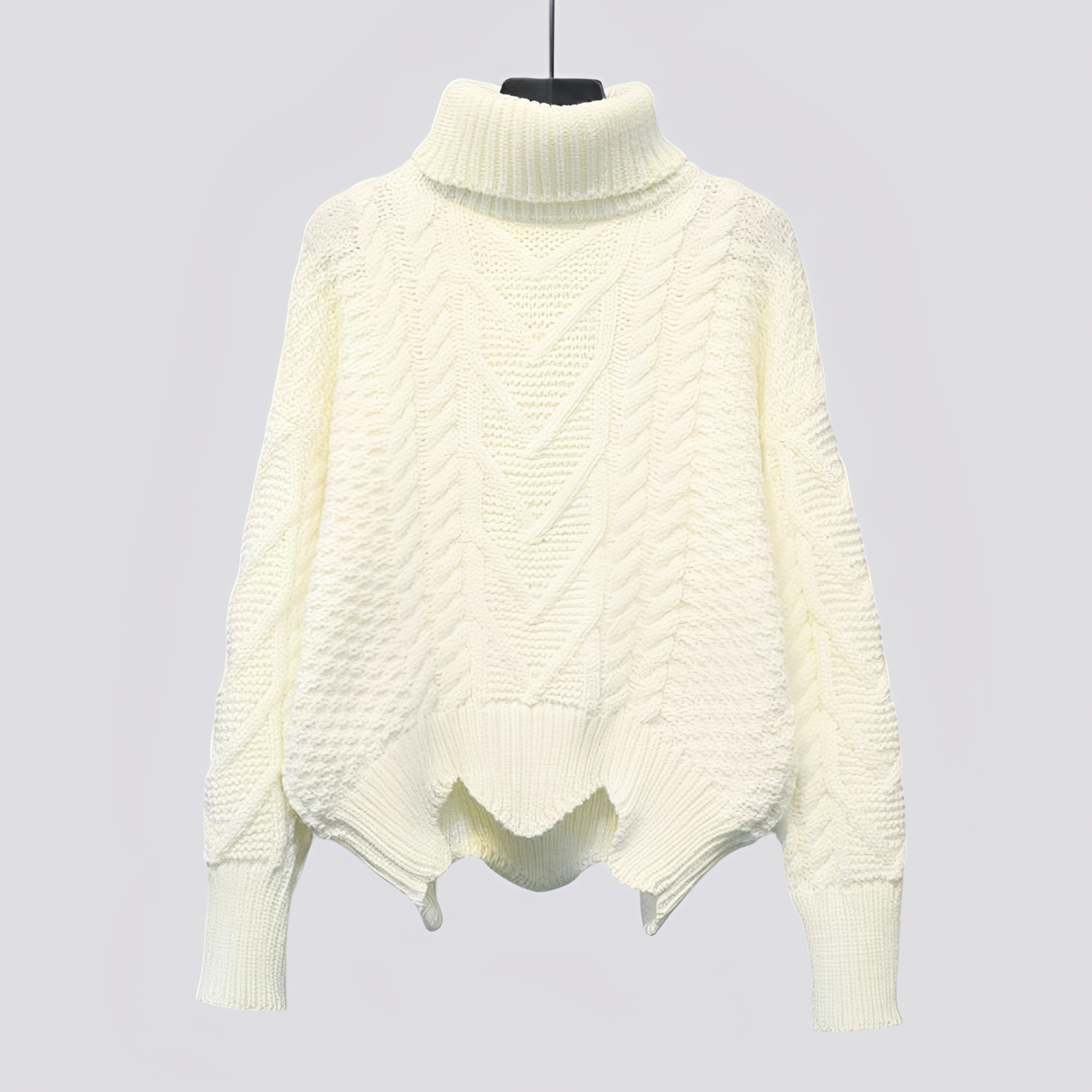 Claudia - Stilvoller Damen-Rollkragenpullover