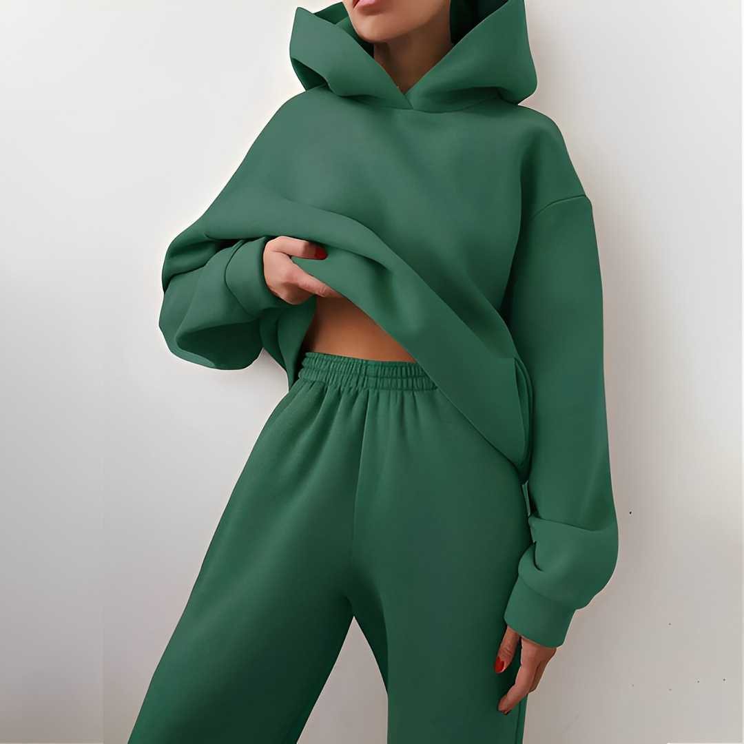 Disserre - Set aus Kapuzenpullover und Hose für Frauen