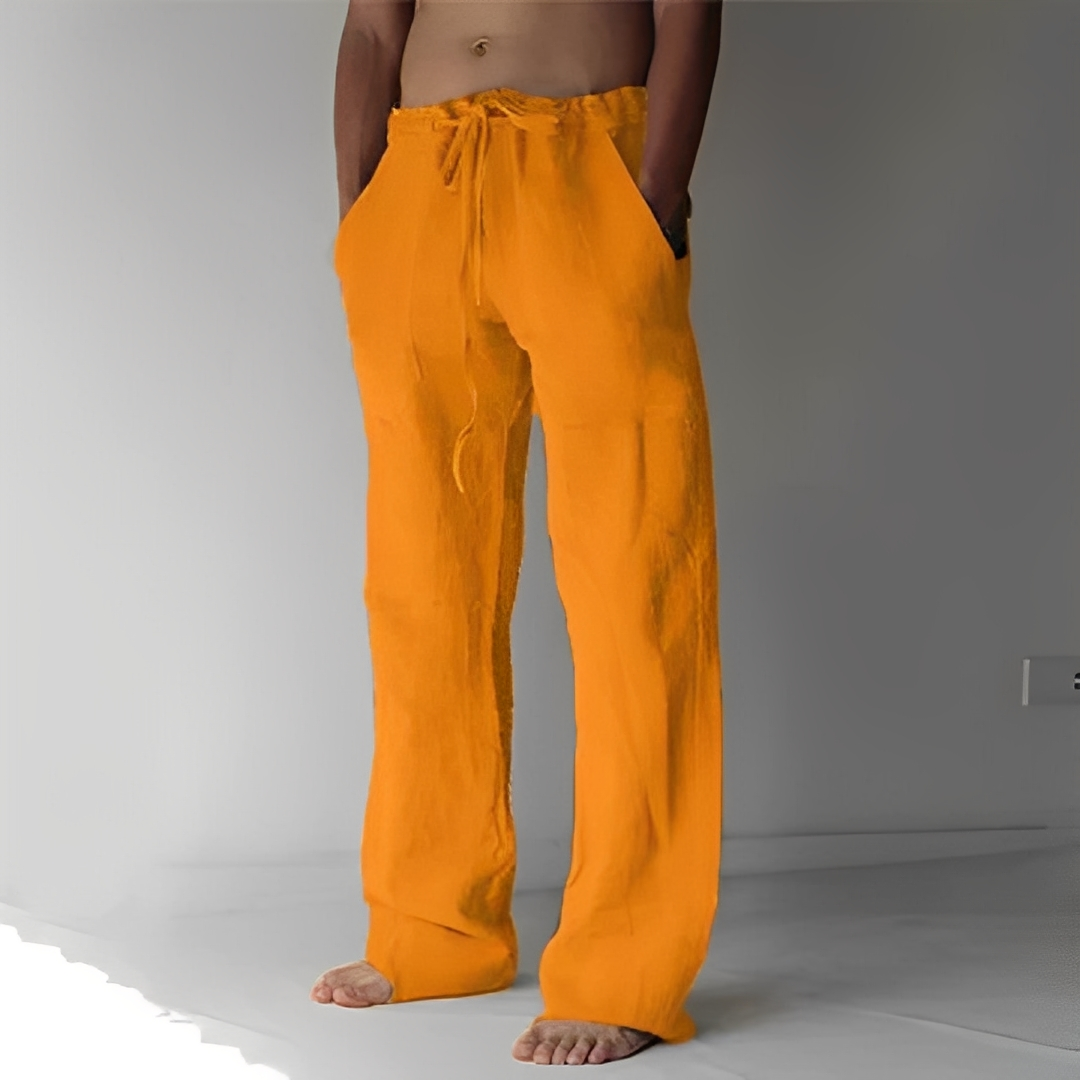 Kirk - Weite Hose mit modischer Kordel für Herren