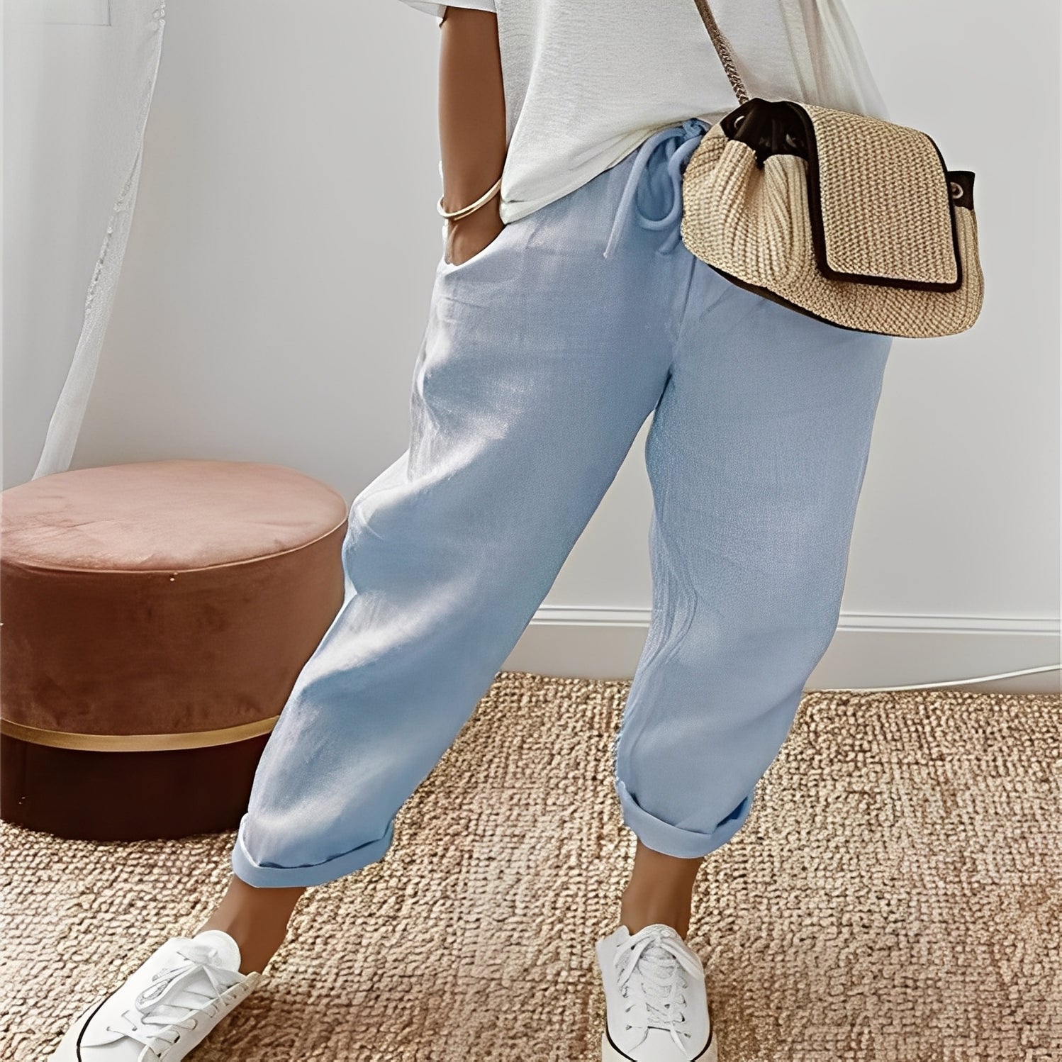 Brigitte - Damenhose mit verstellbarem Bund