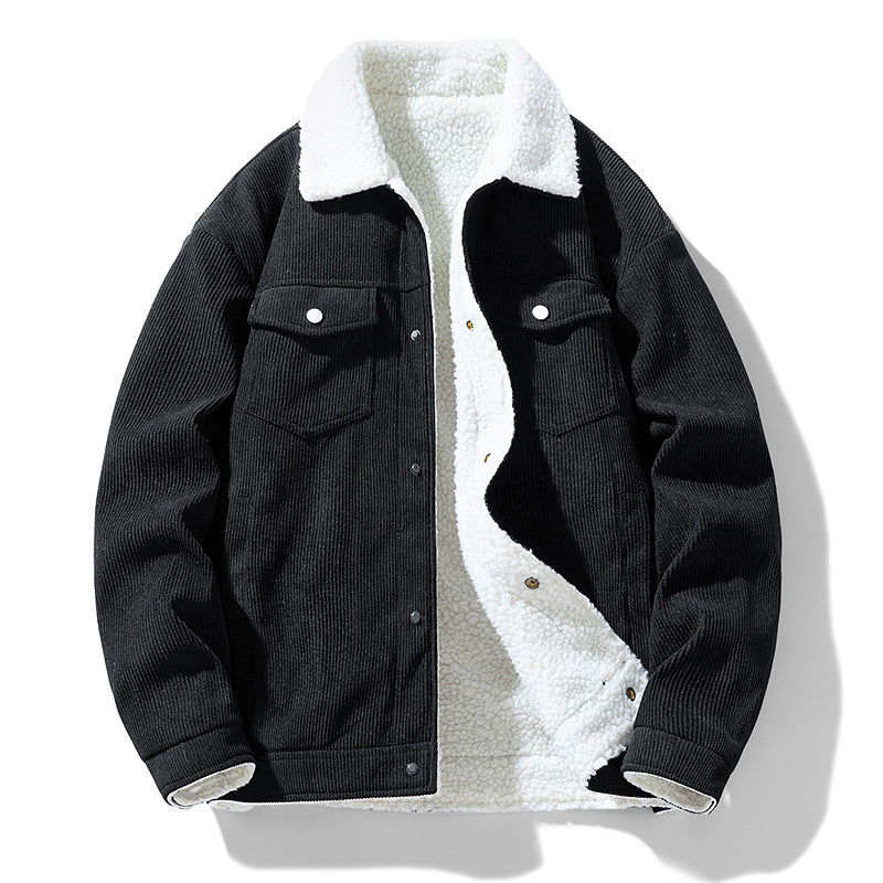 Bernard - Moderne Ordnance-Jacke mit Fleece für Herren