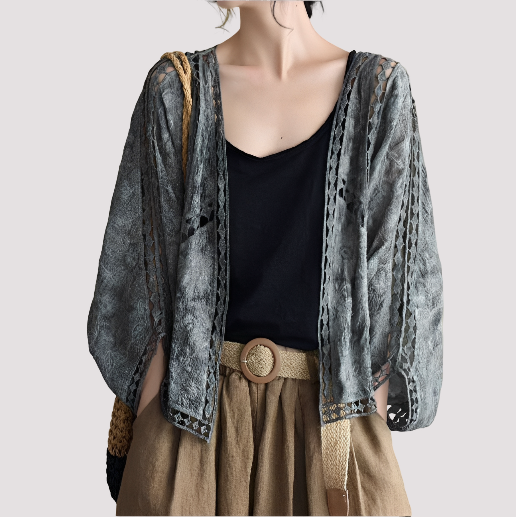 Connie - Stylische Cardigans mit Ausschnitten für Frauen