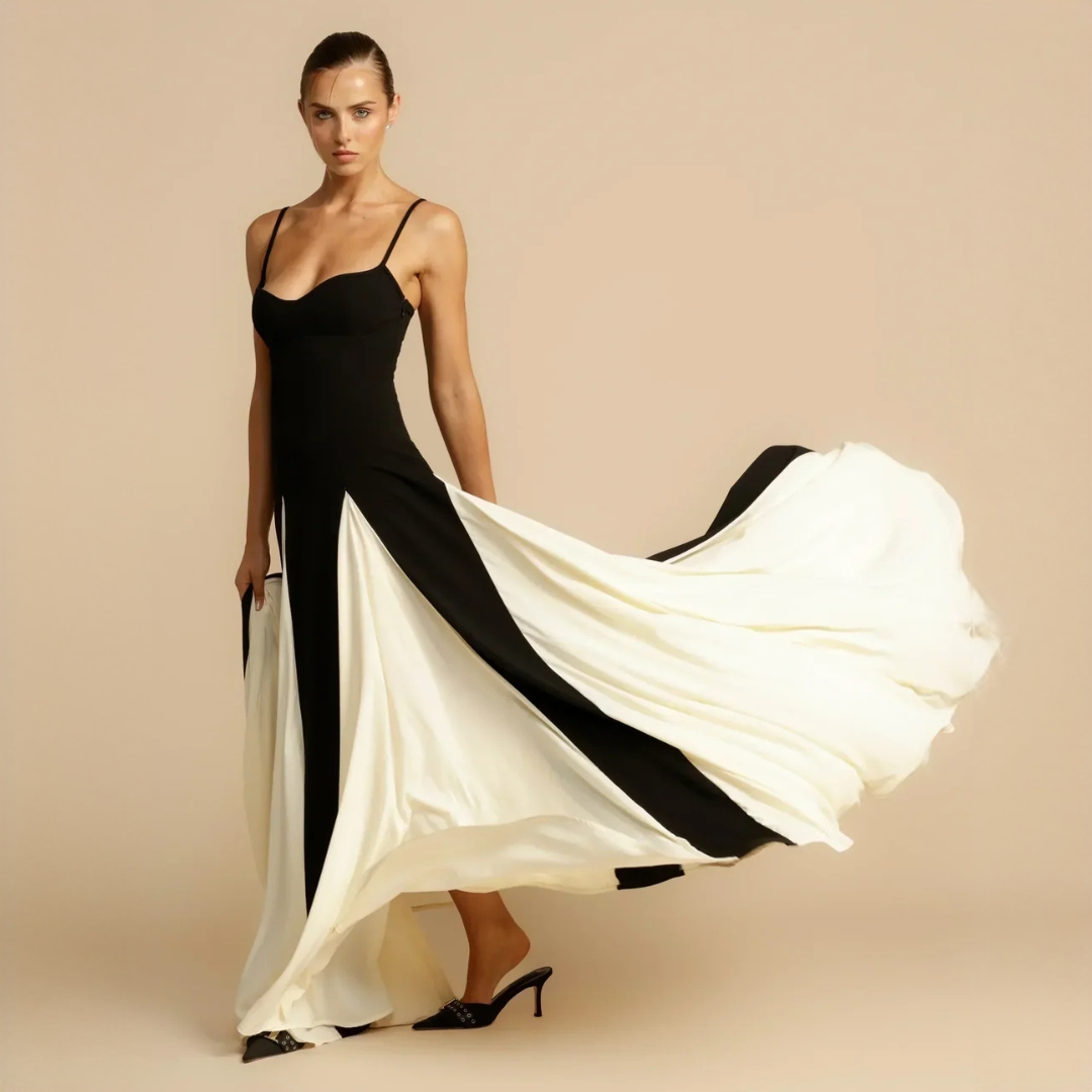 Roxanne - Elegantes Maxikleid