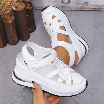 Isobelle - Bequeme Römer-Sandalen mit Damen-Keilabsatz