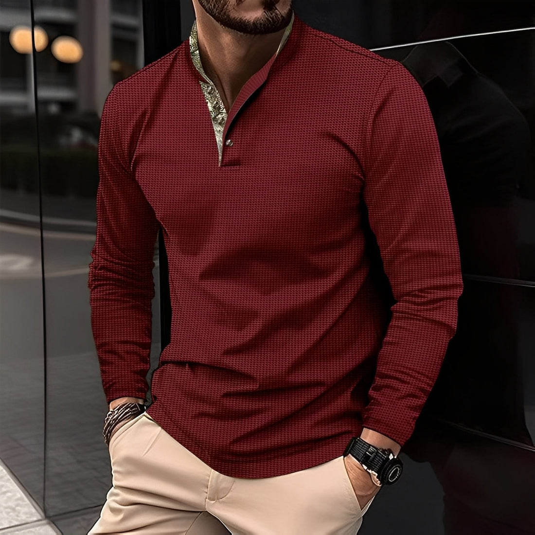 Chester - Neues Herren-Polohemd mit Kragen