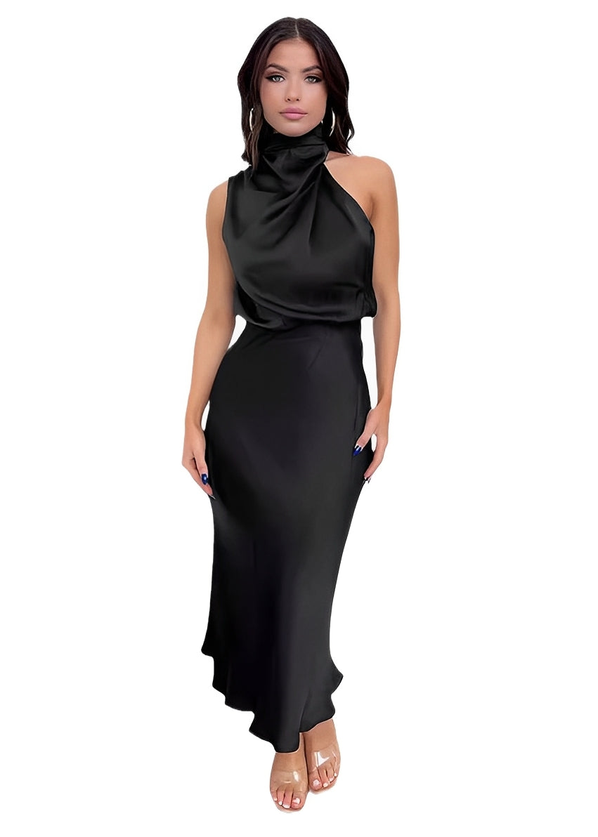 Marley - Elegantes Satin-Abendkleid für Damen
