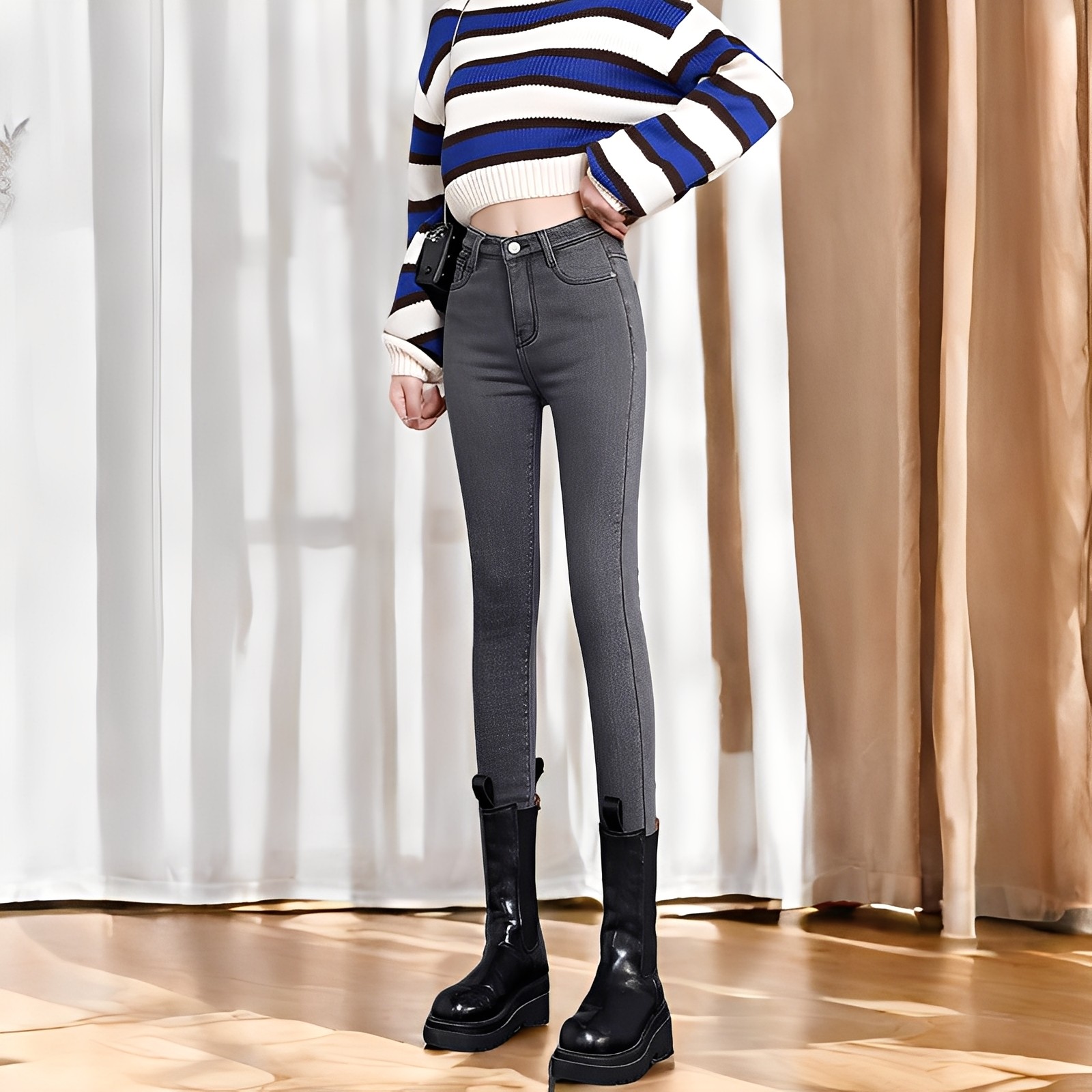 Betty - Bequeme Thermo-Skinnyjeans für Damen