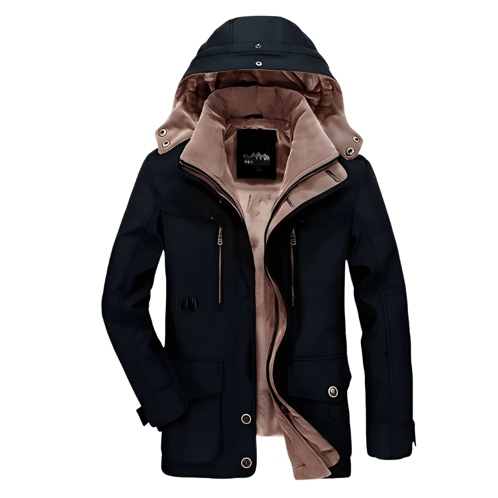 Harold - Winterjacke für Herren mit abnehmbarer Kapuze