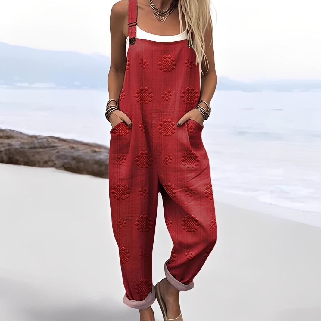 Gladys - Künstlerisch geschnittener Damen-Jumpsuit