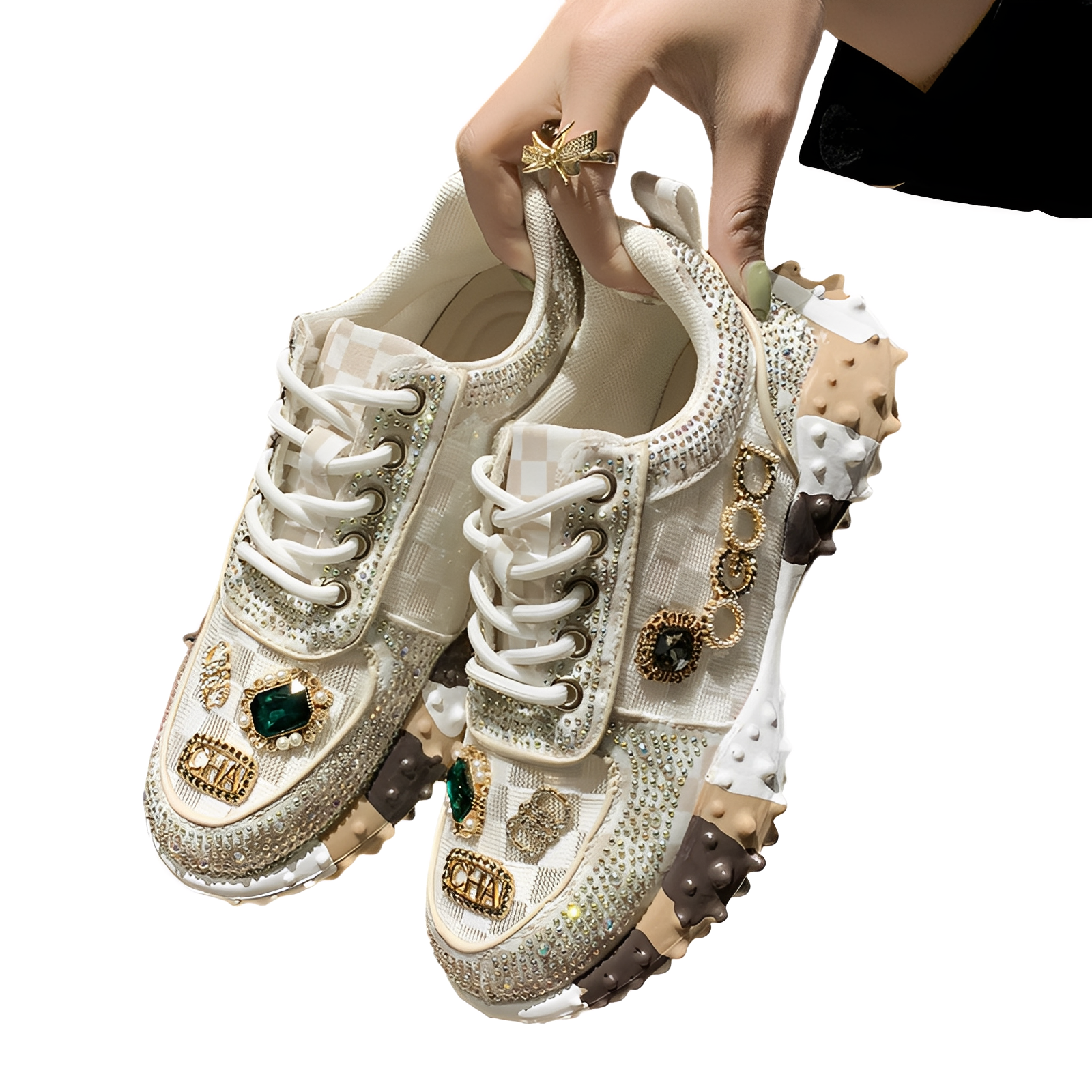 Bethan - Modische Glitzerschuhe für Damen