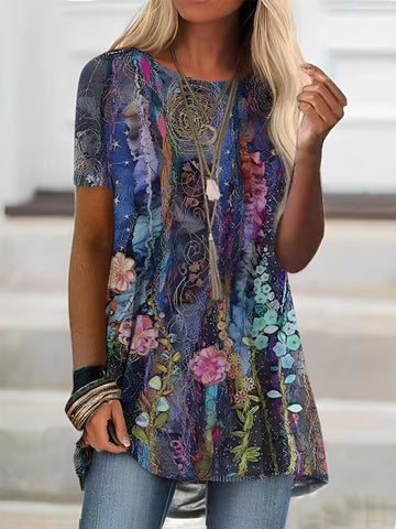 Rita - Elegante Bluse mit kurzen Ärmeln für Frauen