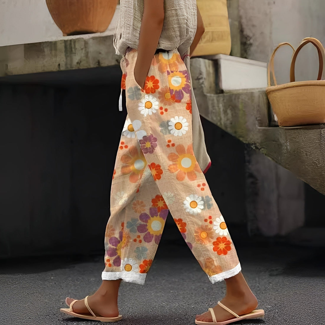 Betty - Elegante Damenhose mit Taschen